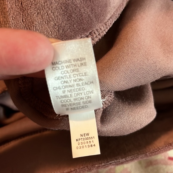 J JILL Size Large Pure Jill Velvet Jogger Lounge Pant Pull-On Stretchy $119 NEW - Picture 10 of 12